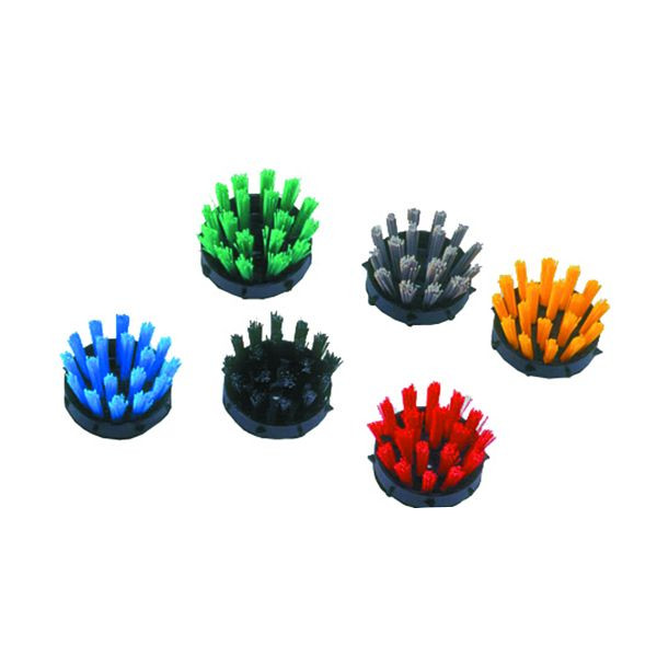 Notrax Oct-O-Mat Brushes inserts de brosses 564B, jaune, paquet de 10 dans un sachet en polyéthylène, 564B0000YL