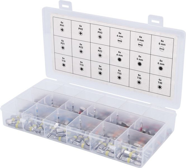 KS Tools TORSIONpower assortiment d'embouts, 108 pièces, 918.3108