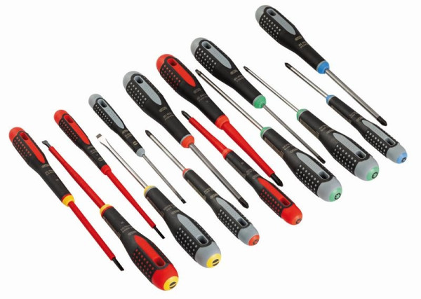 Jeu de tournevis Bahco Ergo™, 15 pièces, BE-9877