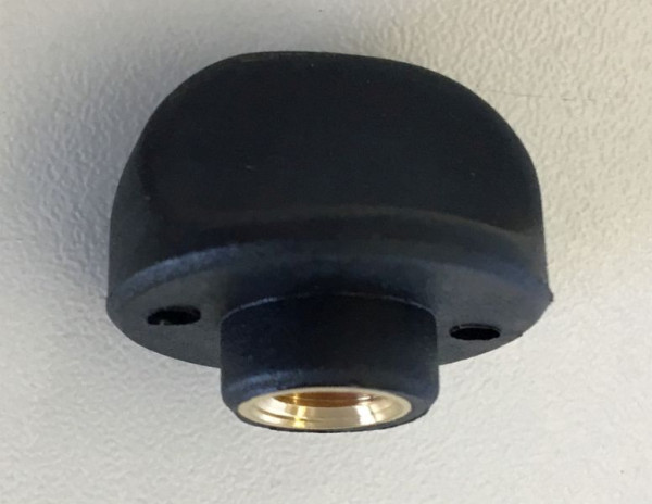 Bouton rotatif ELMAG Ø25mm, IT M8 pour plaque amovible, pour EMS 1725 (N°12), 9505741