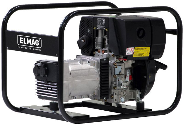 Groupe électrogène ELMAG SED 4200W, avec moteur HATZ 1B30, 53202
