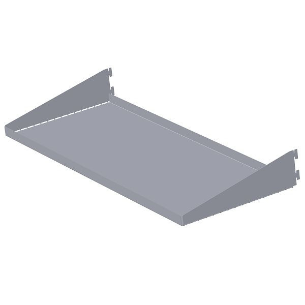 Element System TABLETTE PLIANTE 50 1 PAIRE DE FILM, 300X800 mm, ALU BLANC, 10719-00011
