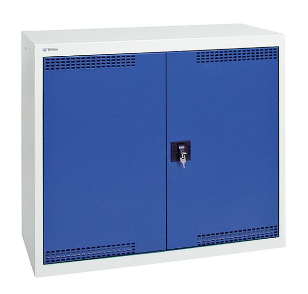 armoire environnementale émoussée BP-2, RAL 7035/5010, 2 bacs de récupération partout, 7597074