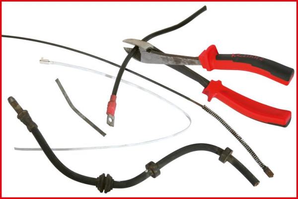 KS Tools Pince coupante latérale électrique ERGOTORQUE, 260 mm, 115.1025