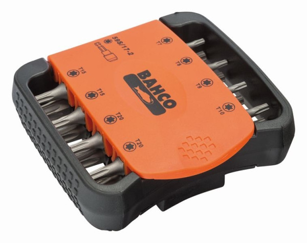 Jeu d'embouts Bahco, 17 pièces, Torx, 59S/17-2