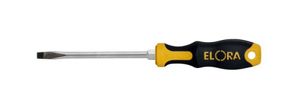 Tournevis ELORA, fendu, avec clé hexagonale, 539, longueur de la lame: 75 mm, 0539020755500