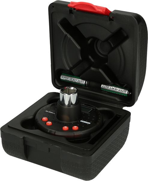 KS Tools Adaptateur dynamométrique numérique 1/2" avec rapporteur, 17-340 Nm, 516.1194