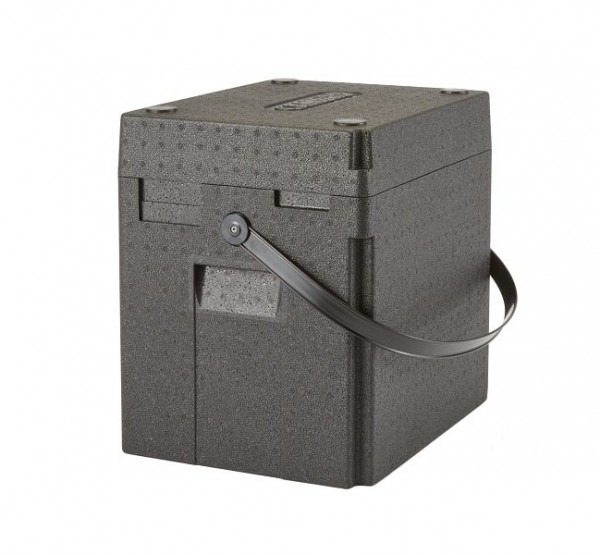 Cambro Cam GoBox Boîte à boissons à chargement par le haut avec sangle noire, EPPBEVBKST110