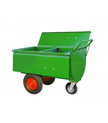 Chariot d'alimentation Growi 200 LL avec cloison, couvercle et conteneur de minéraux, 10120470