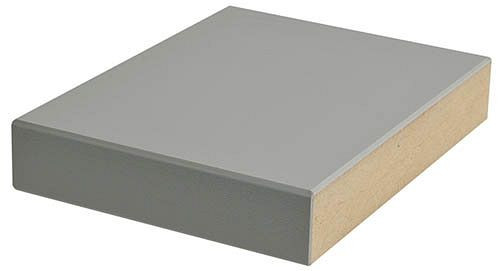 Plan de travail Bedrunka+Hirth, panneau MDF avec revêtement Trovidur 2,5 mm, chant ABS sur 4 côtés, 1500/900/50 mm, T03.1590.50