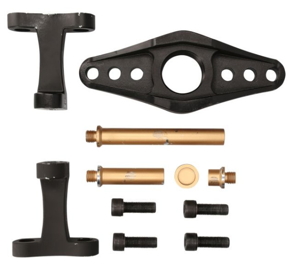 Jeu d'extracteurs de moyeu de roue KS Tools pour 8 et 10 boulons, 11 pièces, 440.0590