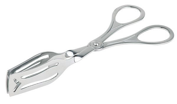 Pince à pâtisserie APS, 19,5 x 7,5 cm, acier inoxydable, poli, perforé, 75804