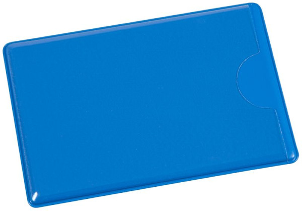 Etui pour cartes de crédit Eichner en film PVC, bleu, UE : 10 pièces, 9707-00048