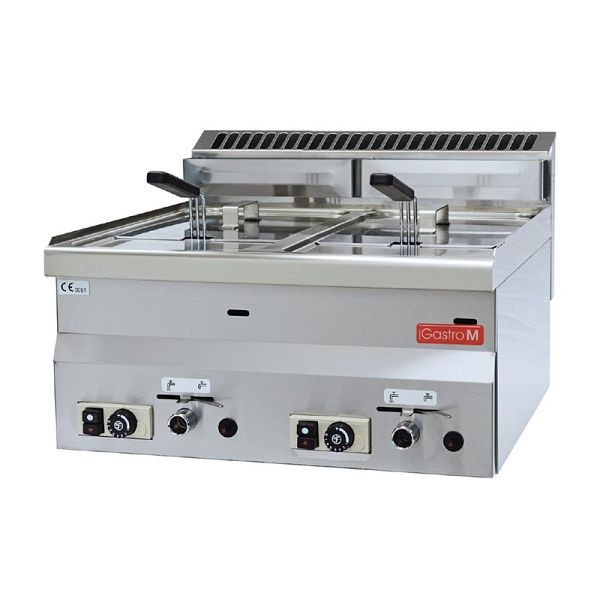 Friteuse double gaz Gastro M 60 / 60FRG 2 x 8L, GL907