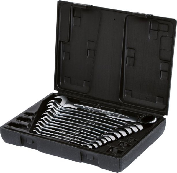 KS Tools GEARplus jeu de clés mixtes à cliquet, réversibles, 12 pièces, 503.4665
