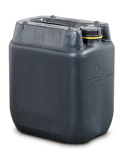 Bidon en plastique DENIOS en polyéthylène (PE), conducteur, volume de 10 litres, noir, 148-430