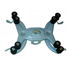 Pince à burette JUCHHEIM avec porte-rouleau, double, 04513