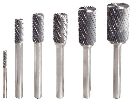 KS Tools Fraise cylindrique HM forme A avec coupe droite, 3 mm, 515.3231