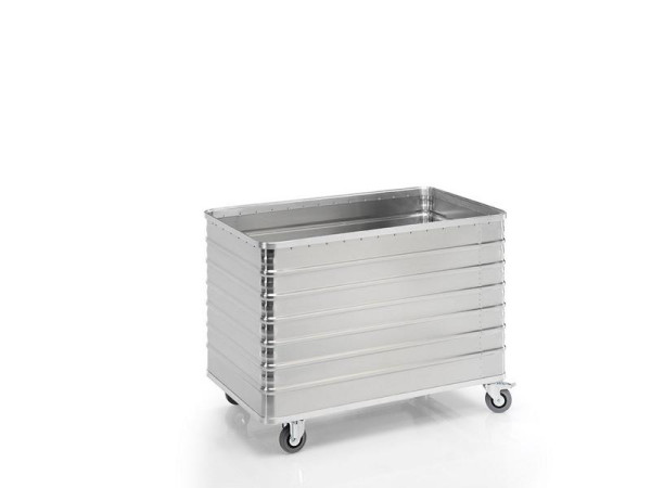Chariot de transport Gmöhling avec couvercle et parois fermées G®-TRANS D 3008, 656 l, 220300845