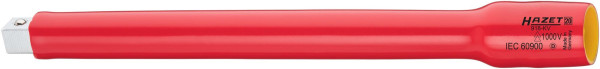 Rallonge Hazet, double isolation, carré creux 12,5 mm, carré plein 12,5 mm, avec serrure à bille, dimensions / longueur : 264 mm, 918KV-10