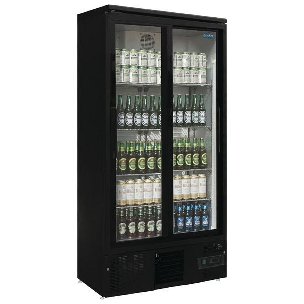 Vitrine réfrigérée Polar bar à deux portes coulissantes, GJ448