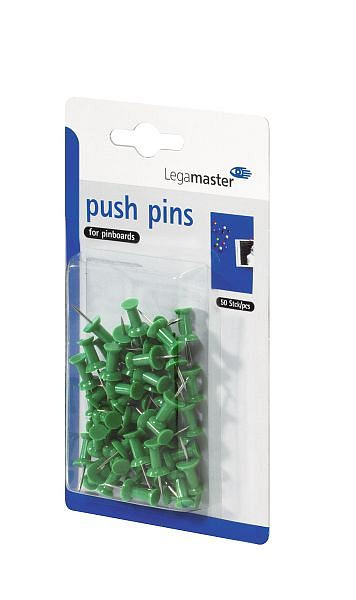Broches Legamaster vertes, UE : 50 pièces, 7-145104
