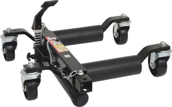 KS Tools Aide à la manœuvre hydraulique, rouleaux de support en plastique, 228 mm, 160.0412