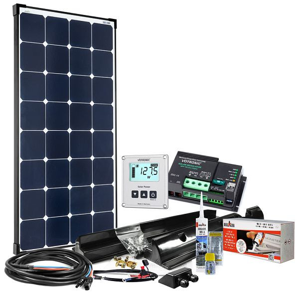 Kit complet camping-car Offgridtec 120W 12V MPPT option EBL, 4-01-005285