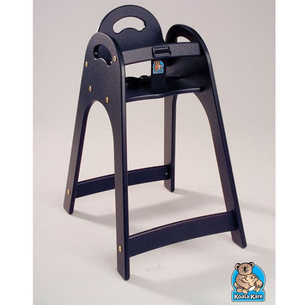 Tapis de chaise haute KEMMLIT, noir, qualité supérieure, robuste, 251.598