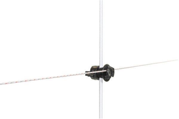 Isolateur à vis universel Gallagher noir ø4 à 10mm pfhal, paquet de 250, 656083