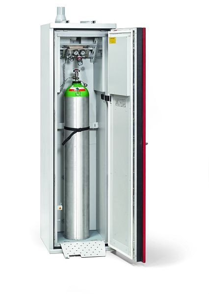 Armoire de sécurité Düperthal pour bouteilles de gaz comprimé type G90 SUPREME plus M, hauteur 2070 mm, 79-200660-021