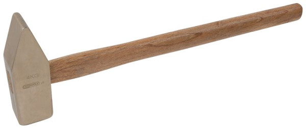 KS Tools BRONZEplus masse 2500 g, avec manche en hickory, 963.2030