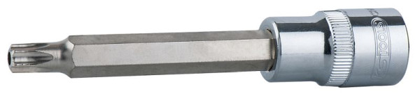 KS Tools Douille embout CHROMEplus 3/8" Torx avec trou frontal, longue, TB25, 918.4002