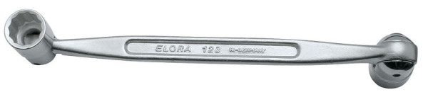 Clé à douille à double articulation ELORA, 123, taille: 21x23 mm, 0123021231000
