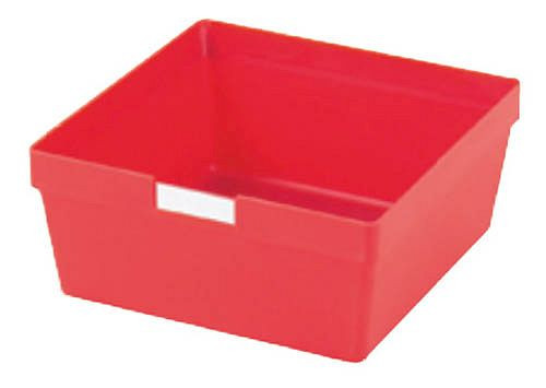 Boîte pour petites pièces Bedrunka+Hirth, LxPxH 150 x 150 x 65 mm, 53.150.150.65
