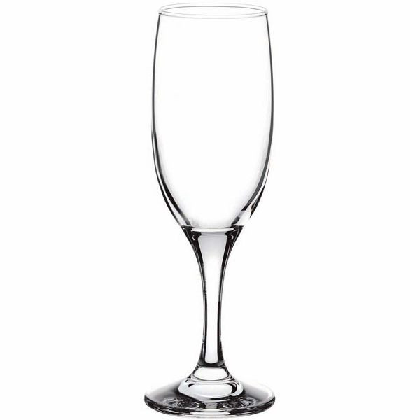 Verre à champagne série Pasabahce Bistro 0,18 litre, lot de 6, GL0106180