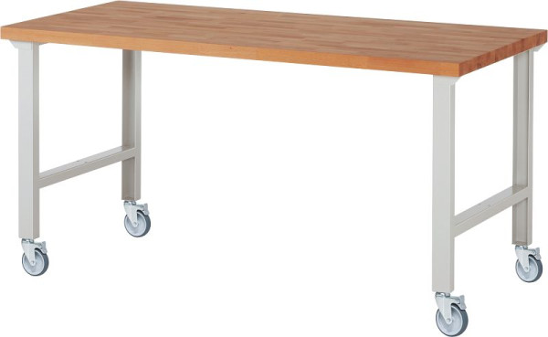 Etabli mobile RAU 7000-1, 2000x900x1000mm, 4 roulettes pivotantes, 05-7000-1-209B4S4.12