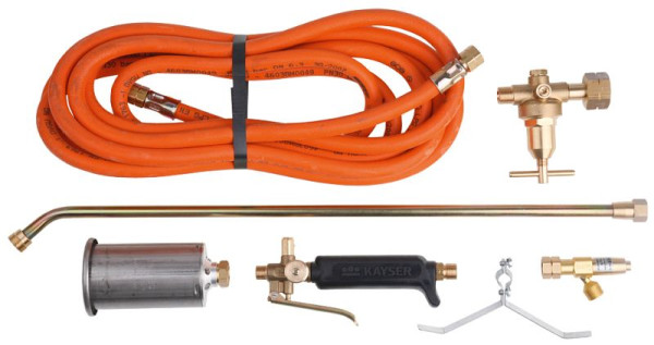 Kit de chauffage professionnel propane ELMAG, comprenant tuyau 5m, 56131