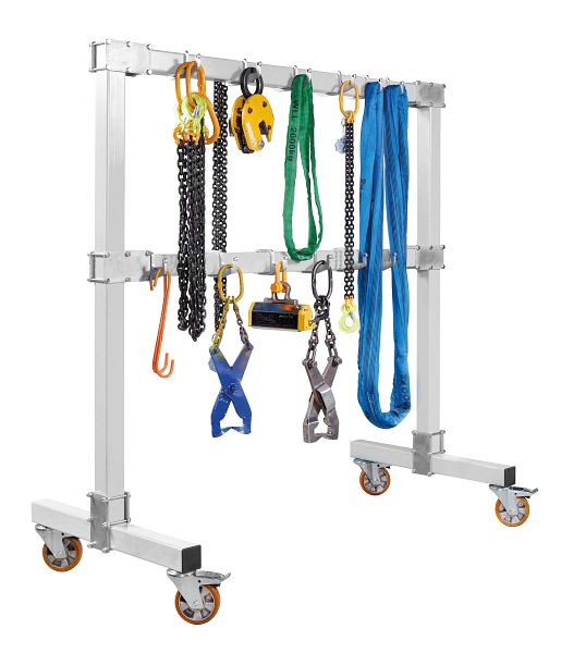 Appareil de levage de vestiaire Vetter AG2000KF - Version mobile avec 4 roulettes pivotantes, AG2000KF-7035