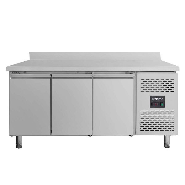 Table réfrigérée Vaiotec EASYLINE 700 / 3 portes avec dosseret - monobloc, 10008