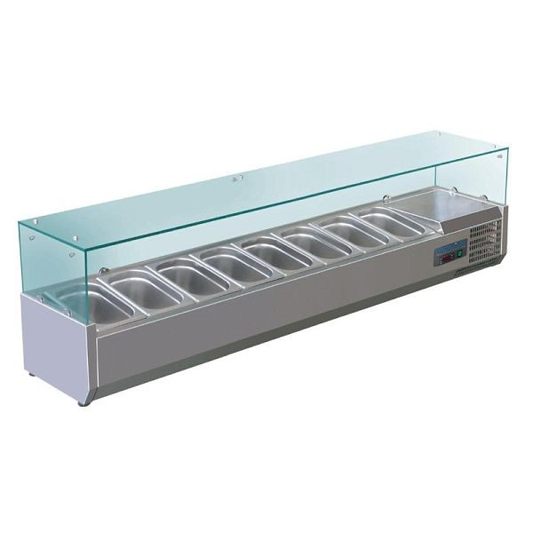 Vitrine réfrigérée Polar 8 x GN1 / 4, G610