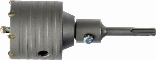 Foret à percussion Projahn 82 mm + support SDS-plus + foret à centrer, 54180