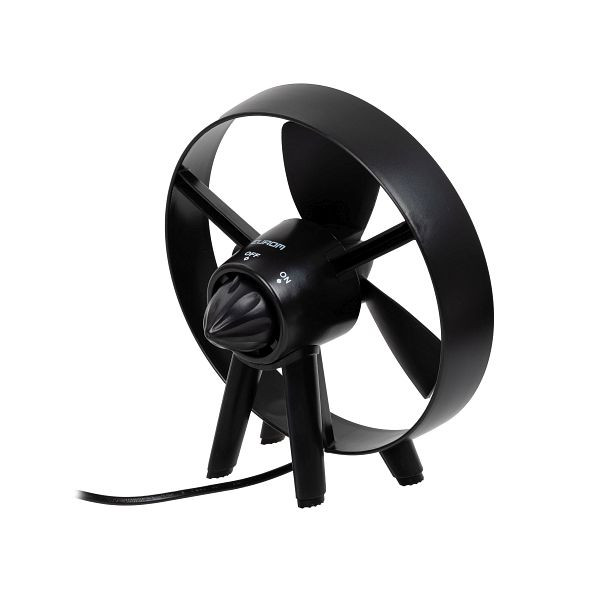 Ventilateur de table Eurom Safe-blade noir, 385038