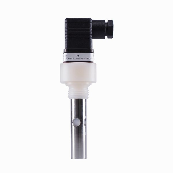 Capteur de conductivité conducteur JUMO à 2 électrodes, 0,1 à 1000 uS/cm, Pt100, G 1/2A, longueur d'insertion : 74 mm, 00338487