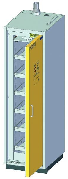 Armoire de sécurité Düperthal pour liquides inflammables Type 90 CLASSIC pro ML, profondeur 747 mm, 29-200677-053