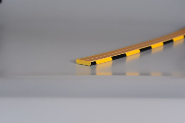 Protection de surface Knuffi, protection d'angle type F, amovible, jaune/noir, 1, PF-1006