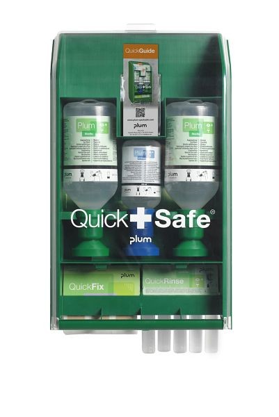 Plum QuickSafe Box Basic - pour lavage oculaire et coupes mineures, 5170