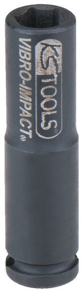 KS Tools Douille pour clé à chocs 1/4'', longue, 10 mm, 152.1063