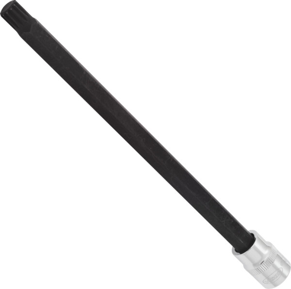 Embout de tournevis VIGOR, carré creux 10 mm (3/8 pouce), profil cannelé interne XZN, M10, longueur : 193 mm, pour commande manuelle, V6129