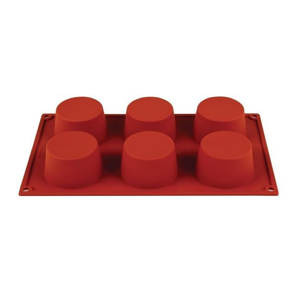 Moule à muffins Pavoni Formaflex silicone 6 muffins, N933